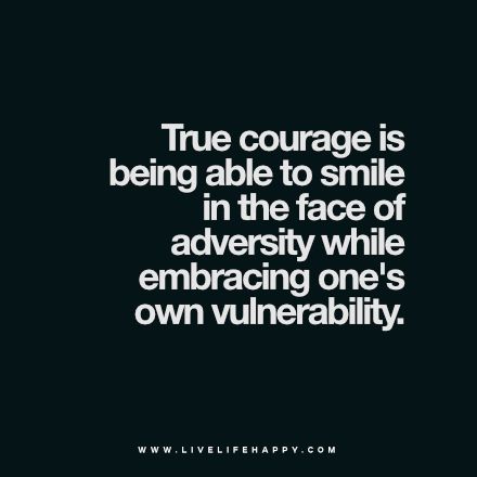 True Courage....